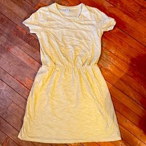Old Navy Striped Yellow Dress (M)